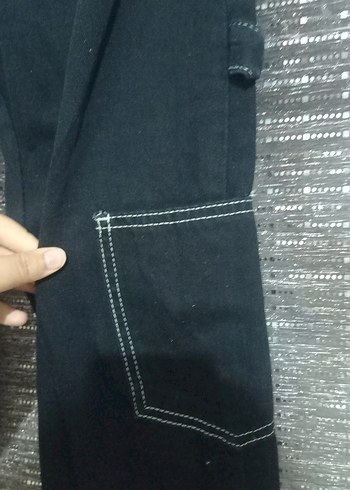 Koton Siyah Baskılı Kadın Slim Fit Jean - Görsel 6