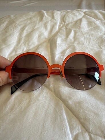 Kırmızı yuvarlak gözlük percy marka 52_21 degrade cam - Görsel 2