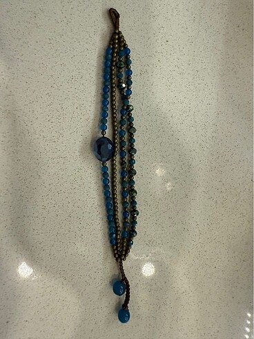 Mavi boncuklu bileklik - Görsel 2