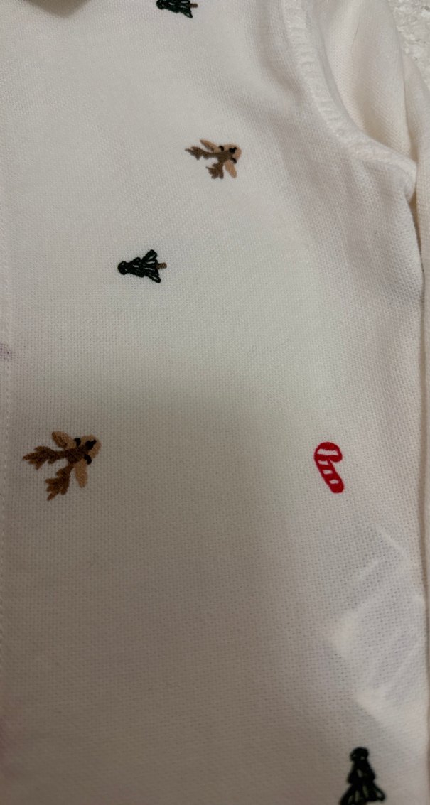 Erkek Çocuk Nakışlı Beyaz Pamuklu Gömlek Bg Store - Görsel 2