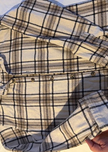 Bej Ekose Erkek Gömlek - Görsel 3