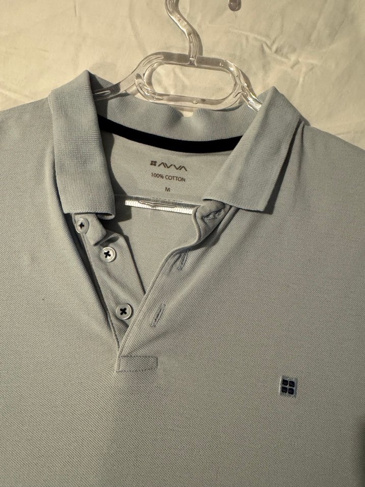 Erkek Gri Kısa Kollu Polo Yaka Tişört - Görsel 2
