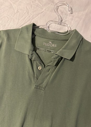 Erkek Haki Kısa Kollu Polo Tişört - Görsel 2