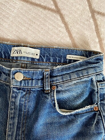 Zara yüksek bel jean