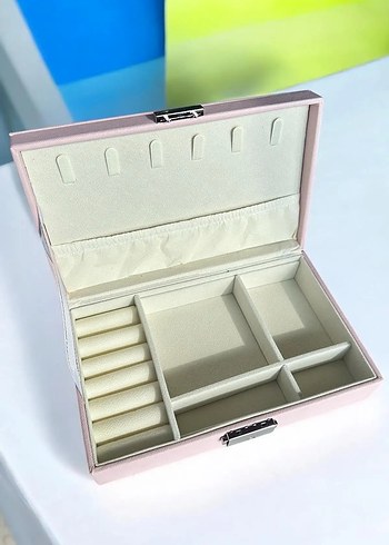 Diğer Pastel Pembe takı Organizer Kutusu