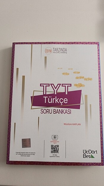 Üçdörtbeş TYT TÜRKÇE SORU BANKASI 