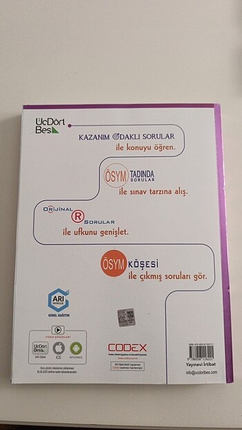 Üçdörtbeş TYT TÜRKÇE SORU BANKASI