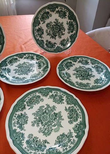 Diğer Villeroy Boch fasan yeşil pasta tabağı