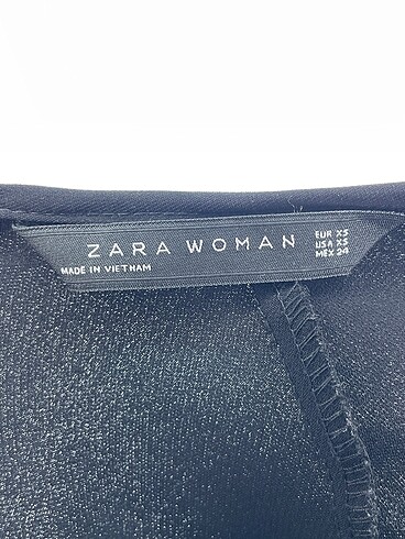 xs Beden siyah Renk Zara Bluz %70 İndirimli.