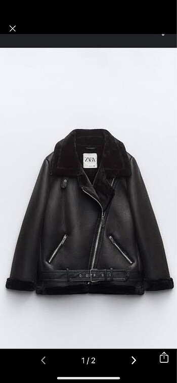 Zara biker ceket