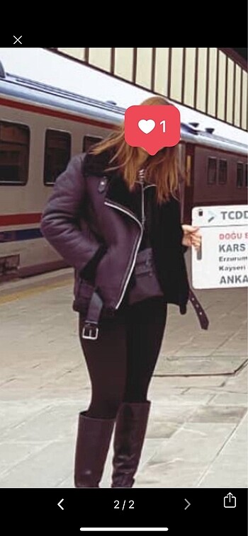 Zara Zara biker ceket