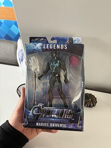 Black panter marvel figür