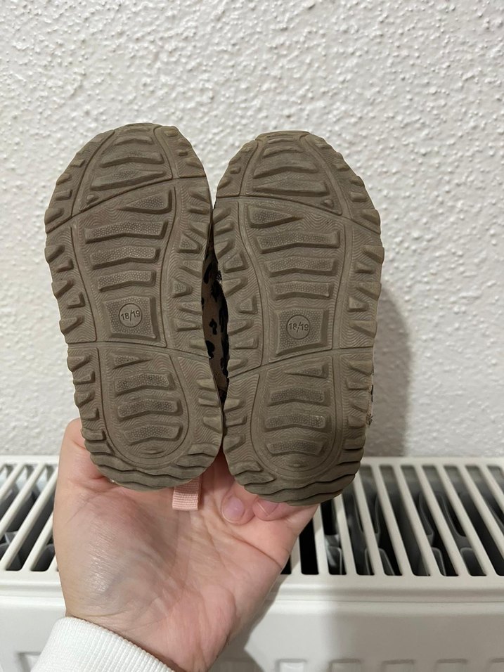 Kız Çocuk Leopar Desenli Spor Ayakkabı - Görsel 4