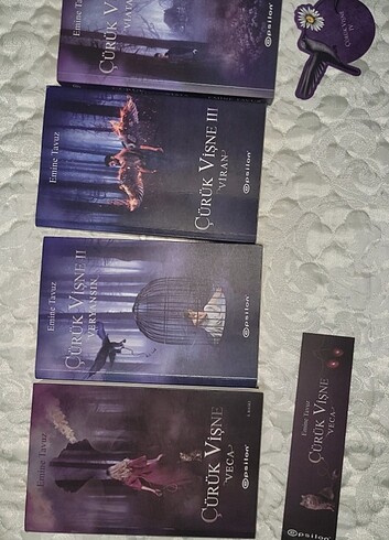 Beden Çürük vişne - Emine Tavuz (4 kitap, 3 poster)
