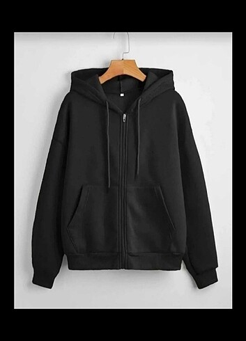 Kapüşonlu Oversize Ceket