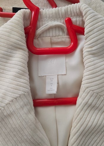 Bej Kadın Düğmeli Midi Blazer Ceket - Görsel 3