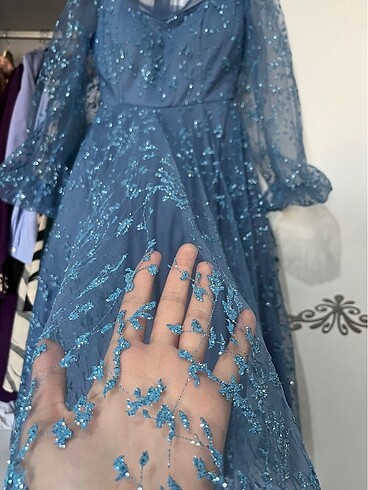 Tüllü prenses elbise - Görsel 6