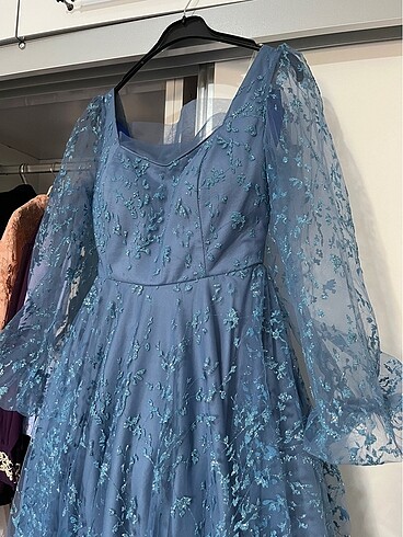 Tüllü prenses elbise - Görsel 10