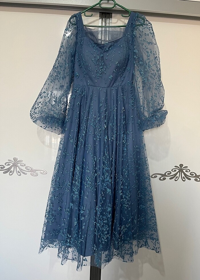 Tüllü prenses elbise - Görsel 2