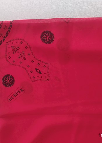 Kırmızı şal - Görsel 4