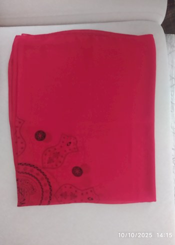 Kırmızı şal - Görsel 3