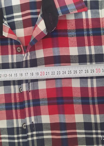 5 yaşErkek Çocuk Ekose Uzun Kollu Gömlek - Görsel 5