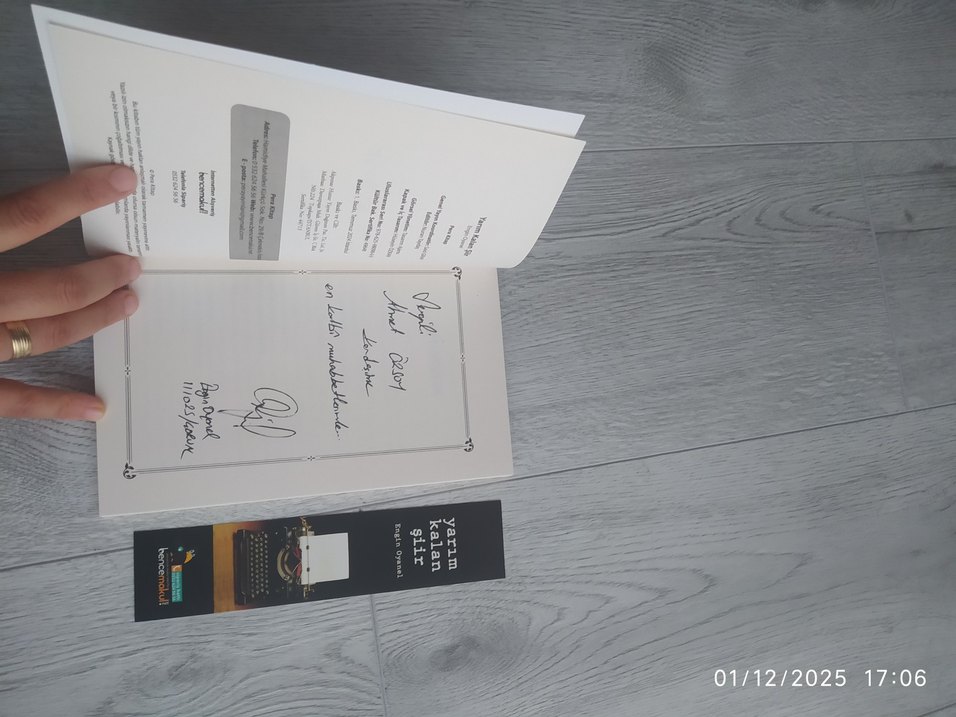 Yarım Kalan Şiir - Engin Oyanal - Görsel 5