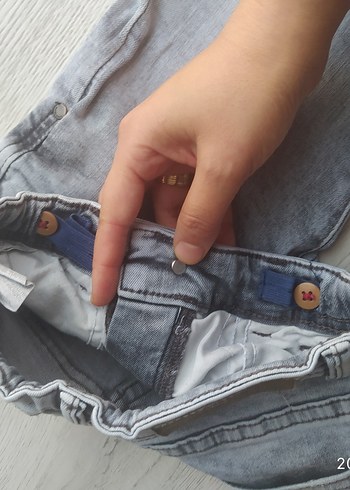 zara Gri Erkek Çocuk Denim Pantolon - Görsel 6