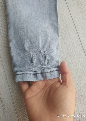zara Gri Erkek Çocuk Denim Pantolon - Görsel 8