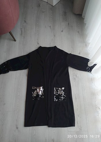 s beden  Payet Detaylı yelek - Görsel 2