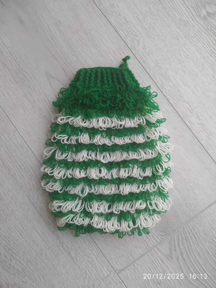 Renkli Yeşil Banyo lifleri - Görsel 4