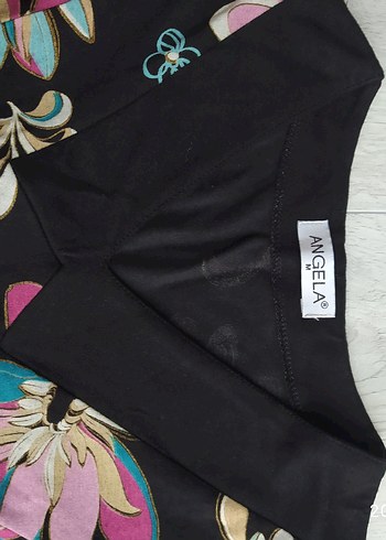 m beden Çiçek Desenli Uzun Bohem Elbise - Görsel 3