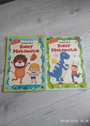 Etkinliklerle Kolay Matematik Çarpma ve Bölme
