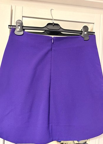 Zara Mor Kadın Mini Etek - Görsel 2