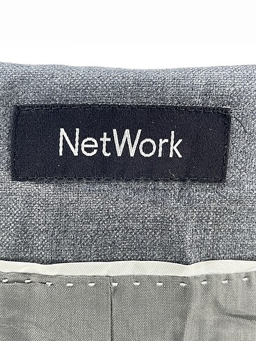 44 Beden gri Renk Network Blazer %70 İndirimli.