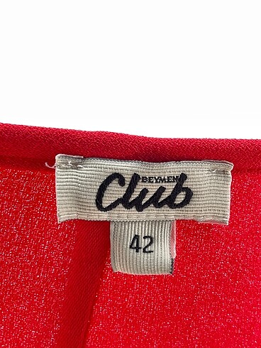 42 Beden kırmızı Renk Beymen Club Kısa Elbise %70 İndirimli.