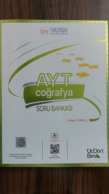 345 Ayt Coğrafya Soru Bankası Üç Dört Beş