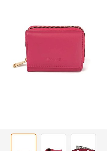 Hafif Yeşil Kadın Deri Fermuarlı Cüzdan - Görsel 5