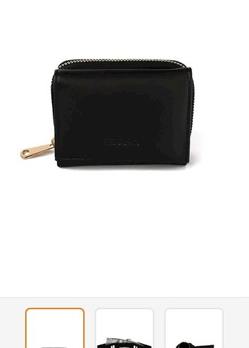 Hafif Yeşil Kadın Deri Fermuarlı Cüzdan - Görsel 3