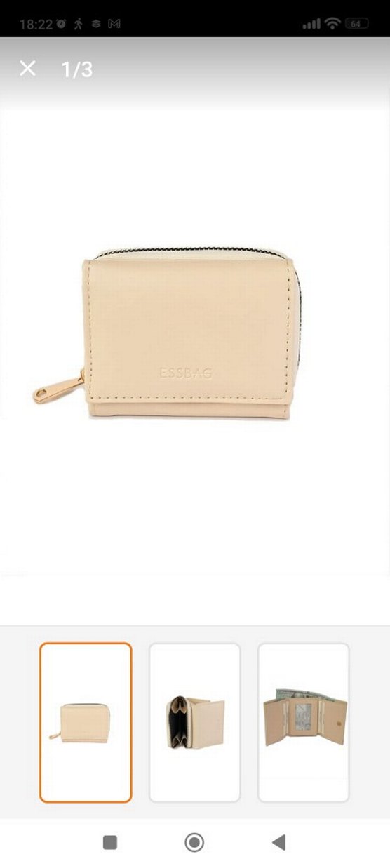 Hafif Yeşil Kadın Deri Fermuarlı Cüzdan - Görsel 4