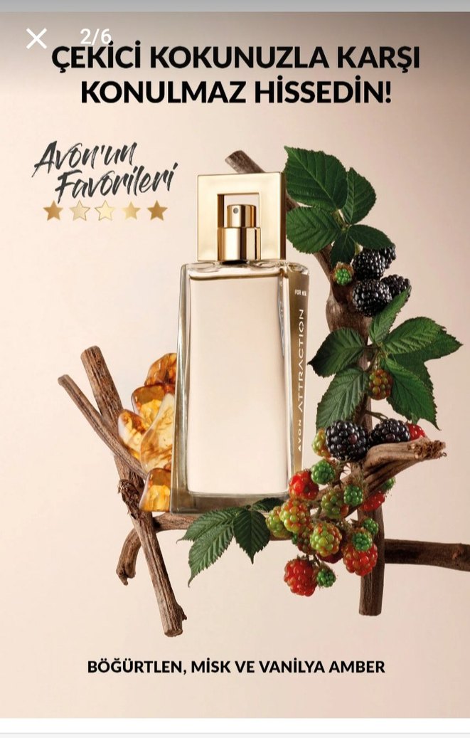 Avon Attraction Kadın Parfüm ve Vücut Losyonu - Görsel 2