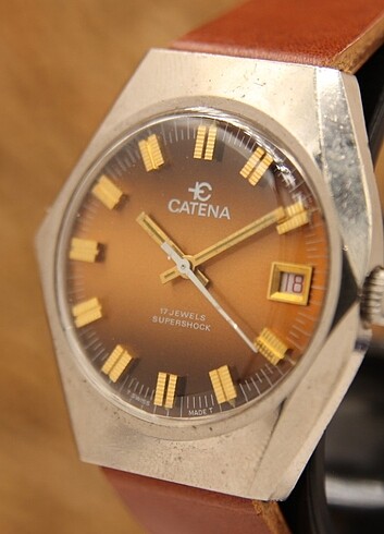  Beden Catena Vintage Kurmalı Kol Saati 