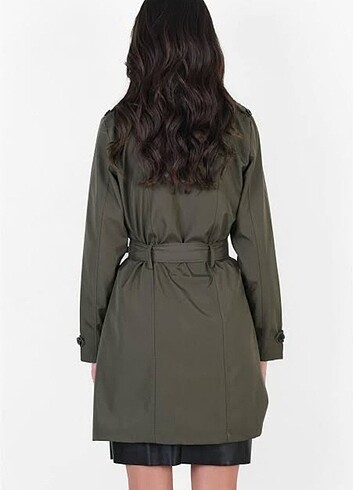 xs Beden haki Renk Addax Haki Trenchcoat