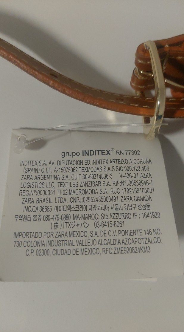 Bej Deri Tokalı Kadın Kemer - Görsel 2