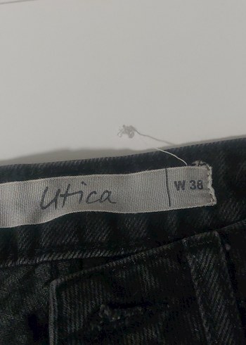 Kadın Siyah Dar Kesim Kot Pantolon - Görsel 3