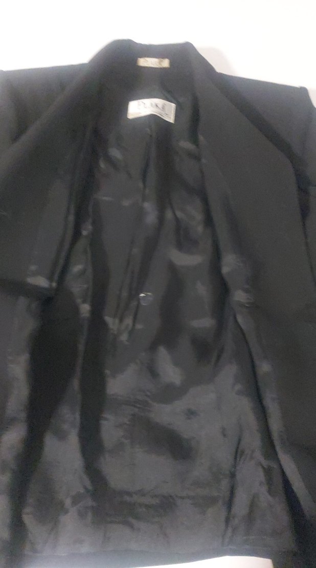 Siyah Düğmeli Kadın Blazer Ceket - Görsel 2