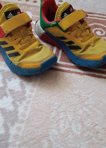 Erkek Çocuk Renkli Adidas Sneaker Velcro