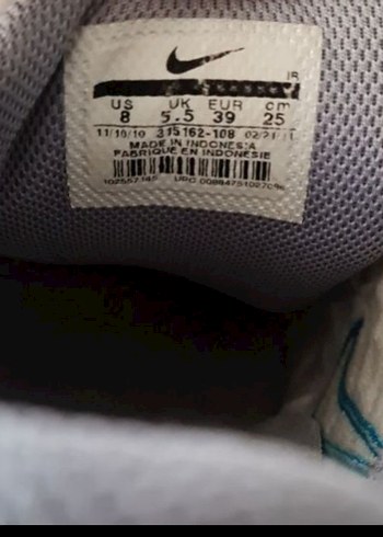 Nike Nike Beyaz Cırt Cırtlı Kadın Spor Ayakkabı