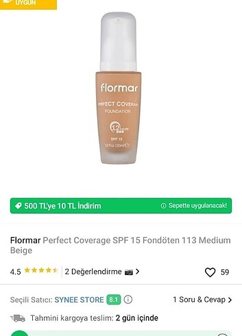 Flormar fondöten