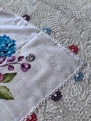 söz nişan bohçası gelin çeyizi el emeği oyalı tülbent cenk - Görsel 3